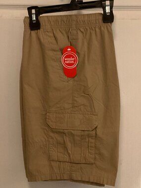 Boy's Wonder Nation Khaki Cargo Shorts